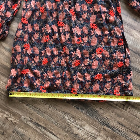 Zara Trafaluc Embroidered floral tunic - Picture 10 of 16